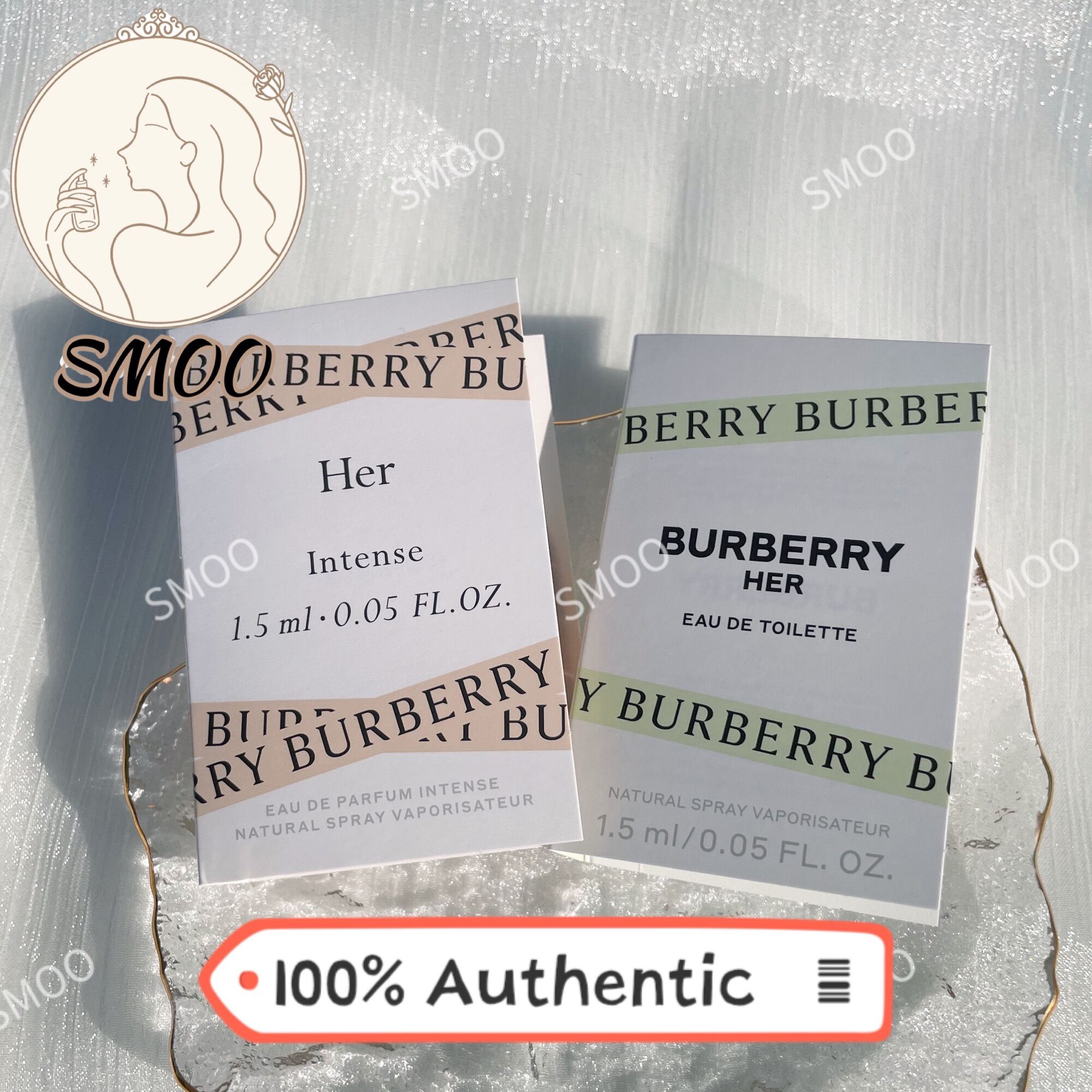 【Vial】Burberry Women Perfume Sample Vial collection 1.5ml with Spary Head